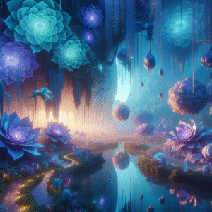 Ethereal Dreamscapes: The Celestial Garden
