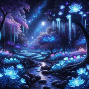 Lunar Blossom Oasis