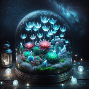 Starlit Blossom Terrarium