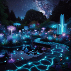 Starlit Serenity Garden