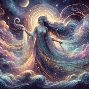 Celestial Weaver: The Goddess of Dreams