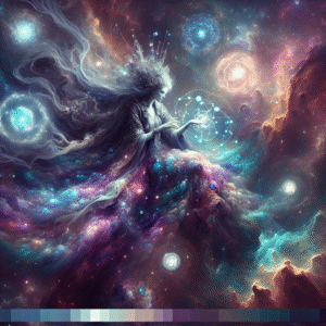 Celestial Weaver: The Cosmic Goddess