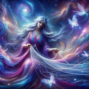 Celestial Weaver: The Goddess of Dreams