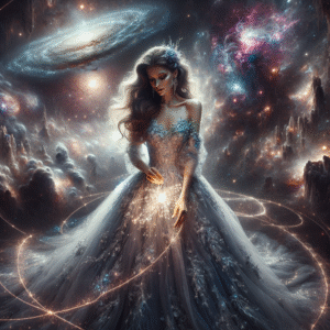 Celestial Weaver: The Goddess of Fate