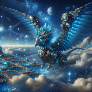 Luminous Skyward Sentinel