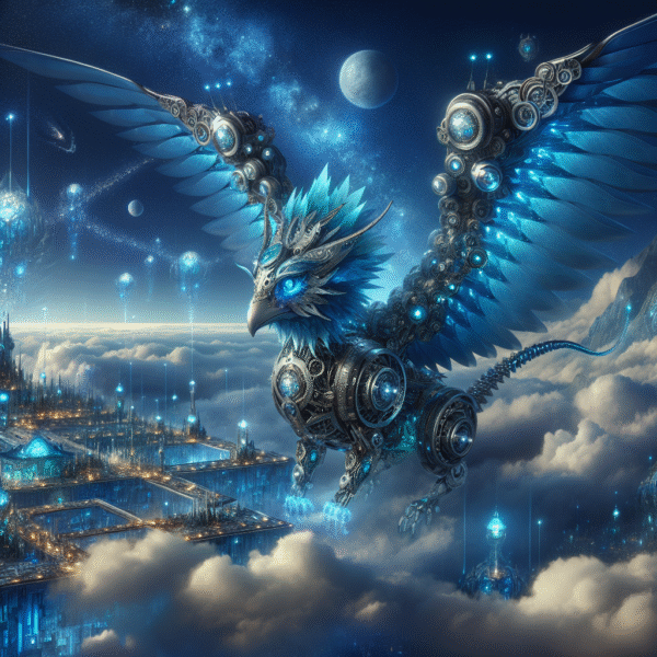 Luminous Skyward Sentinel