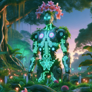 Luminous Arboretum Guardians