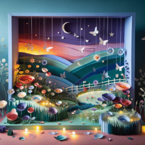 Whimsical Garden of Shadows