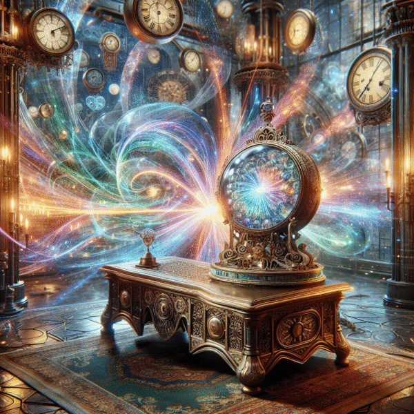 ChronoVortex: The Time-Traveling Kaleidoscope