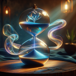 ChronoFlux: The Time-Bending Hourglass