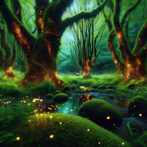 Enchanted Luminescent Grove