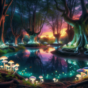 Enchanted Glade of Echoing Dreams