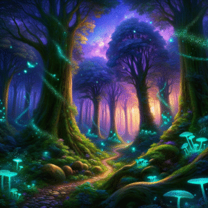 Mystical Echoes of the Whispering Woods