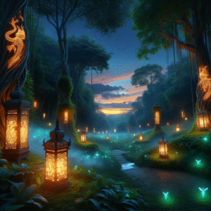 Enchanted Grove Lanterns