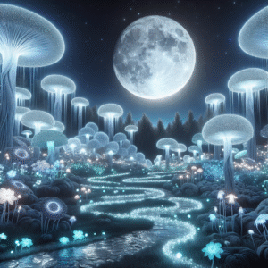Lunar Garden: Ethereal Dreamscape