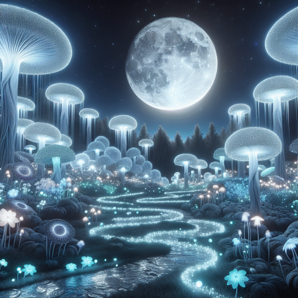 Lunar Garden: Ethereal Dreamscape