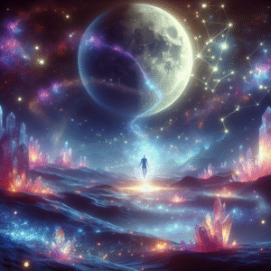 Lunar Reveries: A Celestial Dreamscape