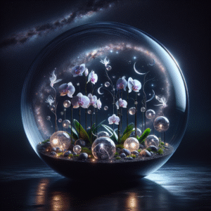 Lunar Blossom Terrarium