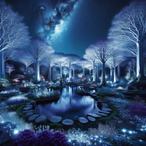 Lunar Blossom Oasis