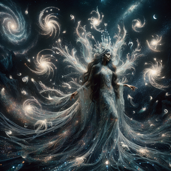 Celestial Weaver: The Goddess of Dreams