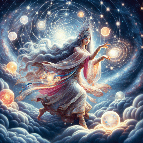 Celestial Weaver: The Goddess of Dreams