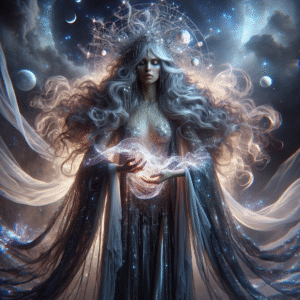 Celestial Weaver: The Goddess of Dreams