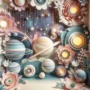 Celestial Garden: A Papercraft Universe