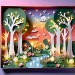 Enchanted Forest Diorama: A Whisper of Magic