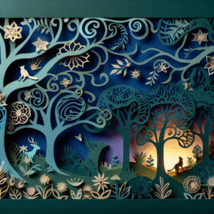 Whimsical Forest of Shadows