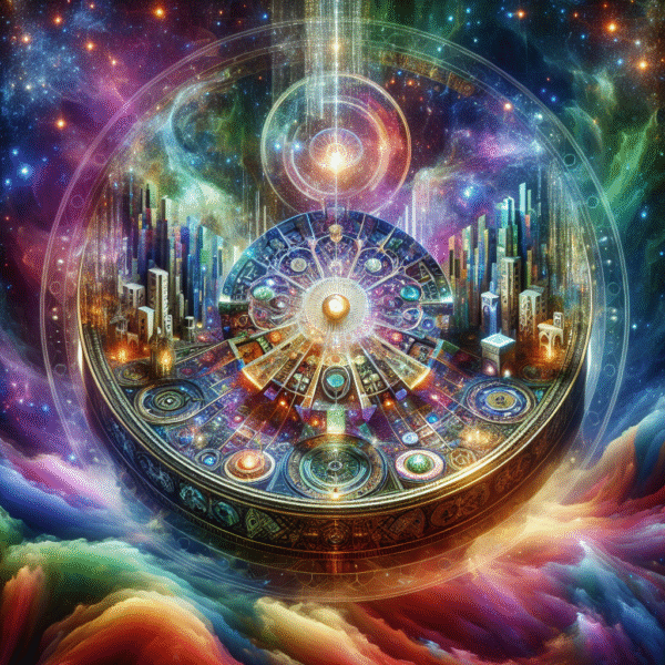Chrono-Whirl: The Time-Traveling Kaleidoscope