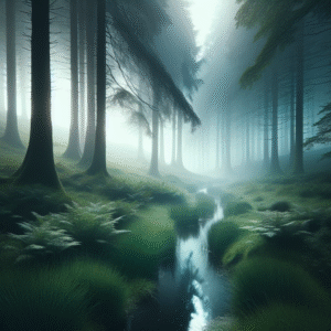 Misty Morning Serenity